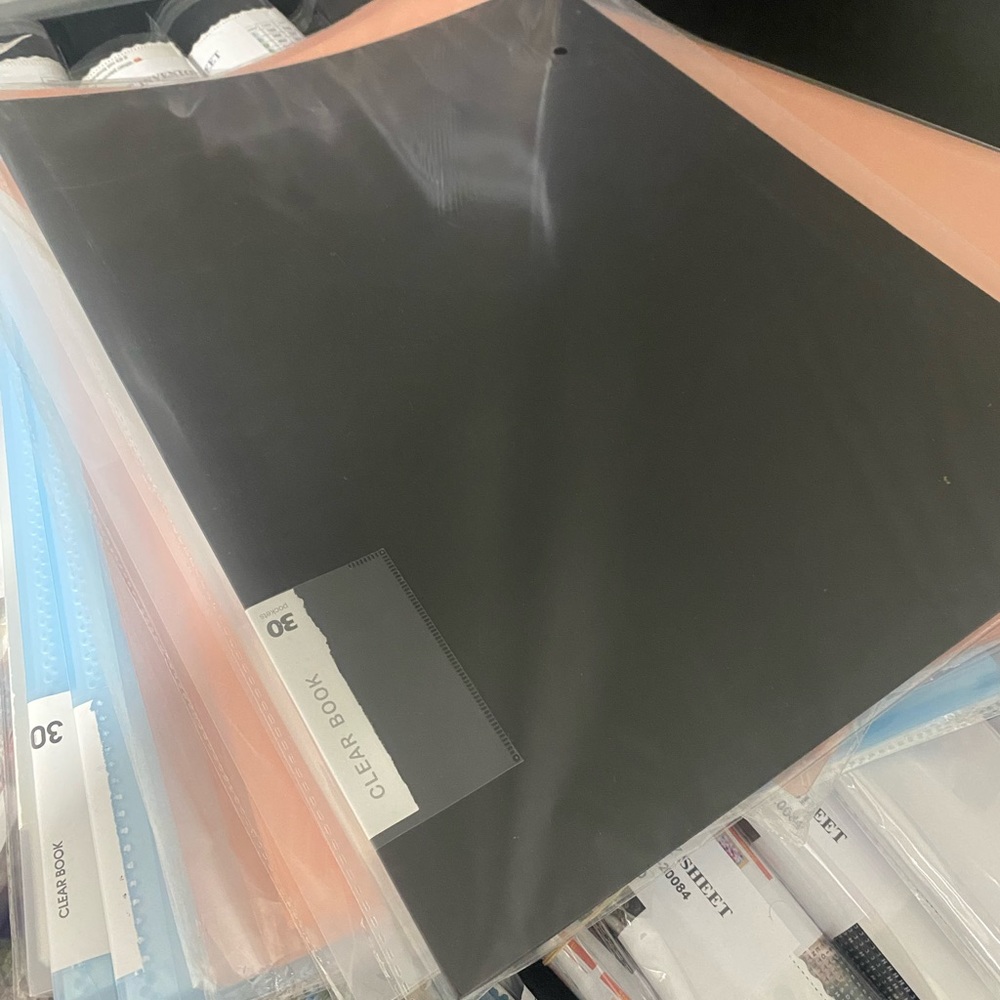 Peach Coral Folder 30 Pockets for 60 Diamond Paintings